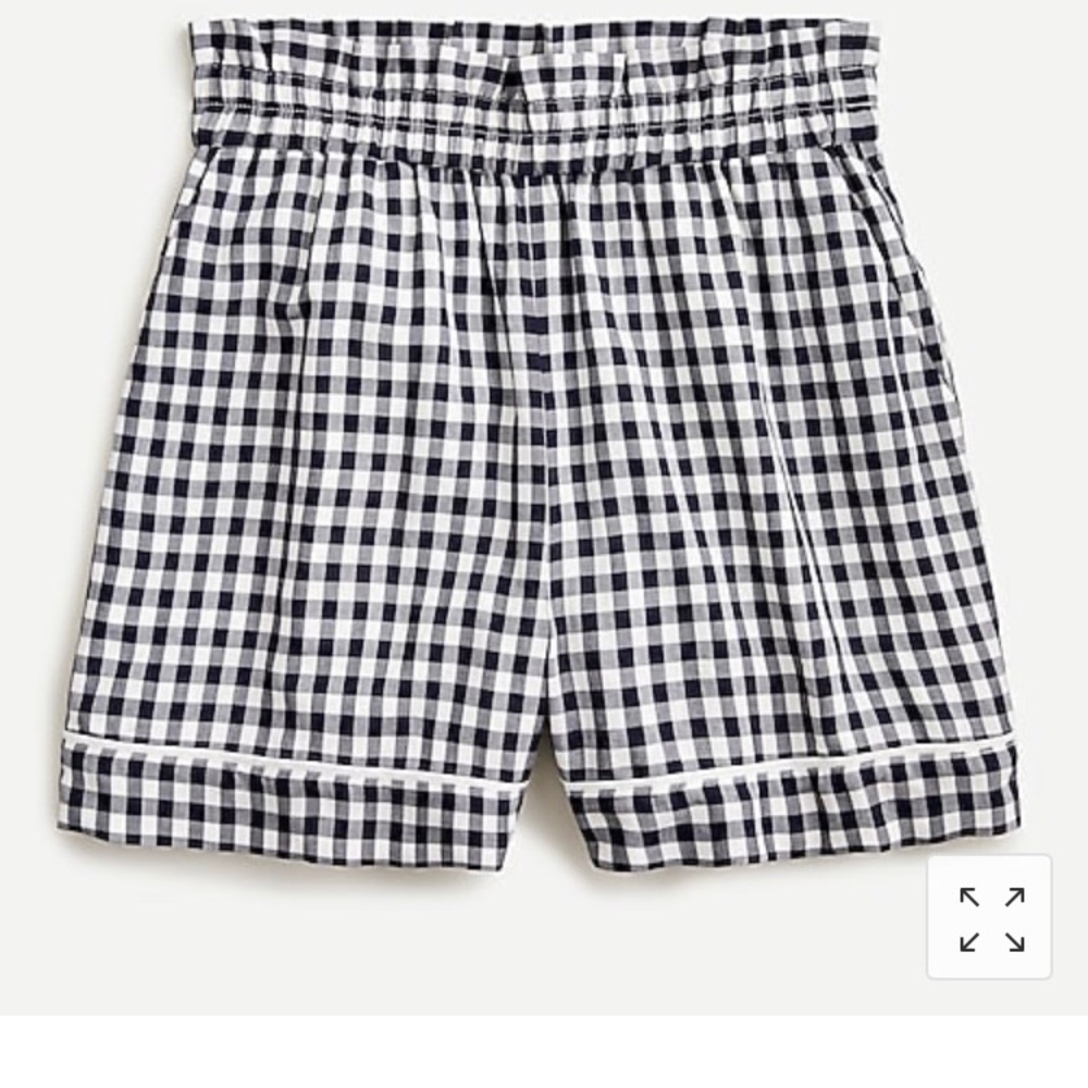 J. Crew gingham shorts NWT